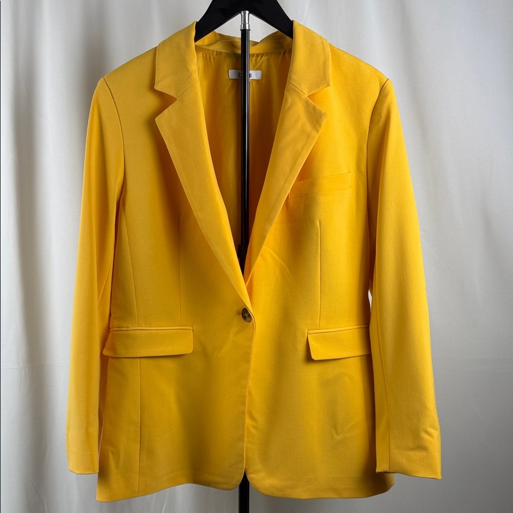 Bar III Yellow Blazer